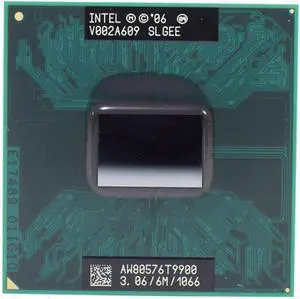 Fit forIntel Core 2 Duo T9900 3.06GHz 6MB 1066 MHz Socket M,P 35 W CPU Processor