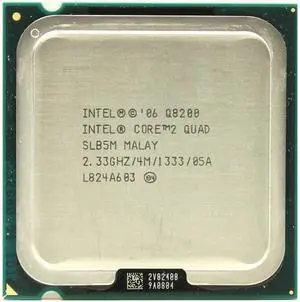 Fit forIntel Core 2 Quad Q8200 CPU SLB5M 2.33GHz 4MB 1333MHz Socket 775 Processors