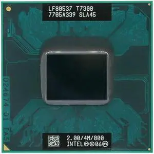 Fit forIntel Core 2 Duo T7300 CPU 2GHz Dual-Core 4M 800MHz Mobile Processor SLA45