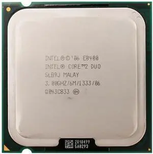 Fit forIntel Core 2 Duo E8400 CPU 3.0 GHz 6MB 1333MHz Dual-Core 775 Socket T Processor