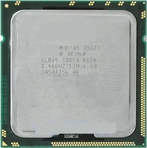 CPU X5677 Processor (3.467GHz/12MB/4 Cores/Socket 1366/6.4 GT/s QPI) Original Server CPU Processing Unit