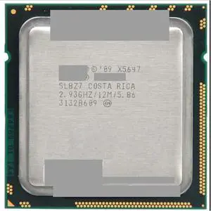 CPU forXeon X5647 CPU Processor /2.93GHz /LGA1366/12MB/ L3 130W Cache/Quad Core/Server CPU Processing Unit