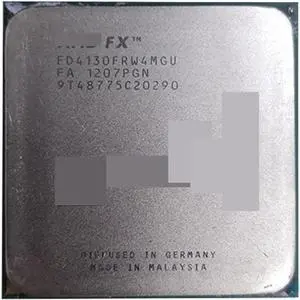 CPU Processor FX-Series FX-4130 FX 4130 3.8 GHz Quad-Core CPU Processor FD4130FRW4MGU Socket AM3+