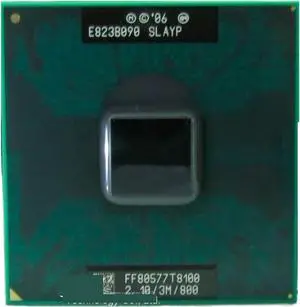 CPU c 2 Duo T8100 2.1GHz 3M 800 Dual Notebook Processors Laptop CPU Socket PGA 478 Pin Computer Original Processing Unit