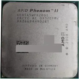 CPU A ph X2 545 3.0GHz Dual-Core CPU Processor X2 545 HDX545WFK2DGM HDX545WFK2DGI 80W Soket AM3 938pin Processing Unit