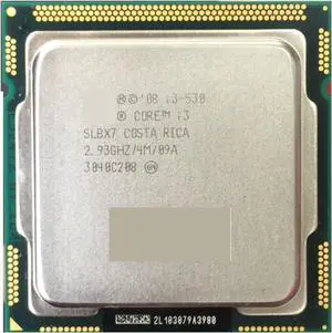 CPU c I3-530 I3 530 Processor (4M Cache, 2.93 GHz) CPU LGA 1156 100% Working Properly Desktop Processor Welcome to Order