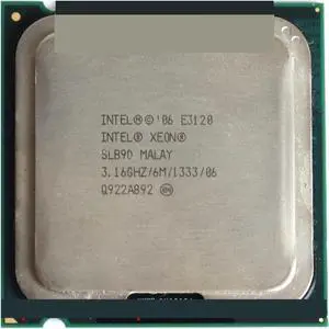 CPU forXeon E3120 SLB9D Processor 3.16GHz/6M/1333MHz Dual-Core Socket 775 Equal to E8500