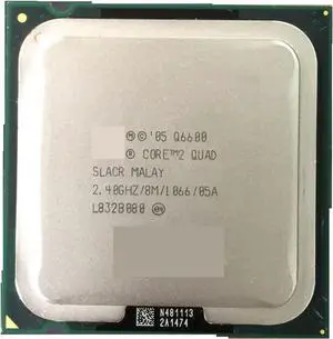 CPU Core2 Quad Processor Q6600 CPU 95W (8M Cache, 2.40 GHz, 1066 MHz FSB) SLACR GO LGA775 Desktop CPU Welcome to Order