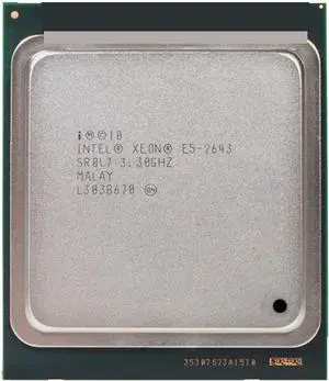 forXeon CPU E5-2643 SR0L7 3.30GHz 4-Core 10M LGA2011 E5 2643 Processor Speedy Ship Out