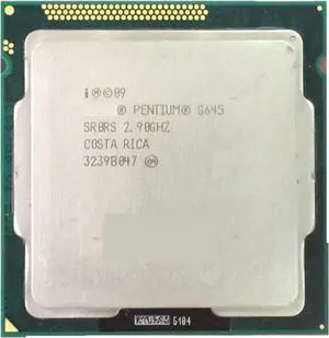 CPU CPU P G645 3M Cache, 2.90 GHz LGA 1155 TDP 65W Desktop Processor PC Computer CPU Welcome to Order