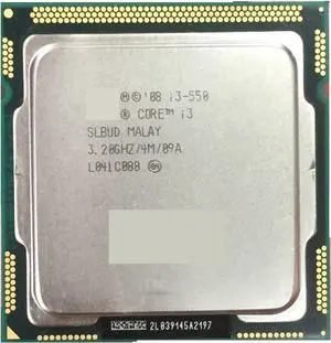 CPU c I3-550 I3 550 Dual-Core Processor (4M Cache, 3.20 GHz) LGA1156 Desktop CPU 100% Working Properly Desktop Processor Welcome to Order