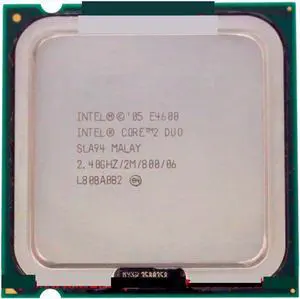 CPU c 2 Duo E4600 Processor 2.40GHz 2M 800MHz Dual-Core Socket 775 Speedy Ship Out