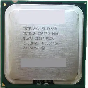 CPU c 2 Duo E6850 Desktop CPU 3.0GHz 4MB/1333 MHz Processor LGA 775 processing unit