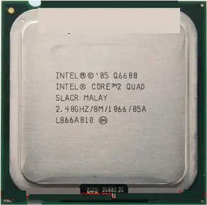 CPU c 2 Quad Q6600 Processor 2.40GHz/8M/1066MHz Quad-Core Socket 775 Speedy Ship Out