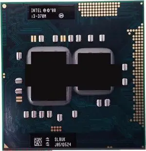 CPU c I3 370M 2.40GHz I3-370M Dual-Core Processor PGA988 Mobile CPU Laptop Processor Processing Unit