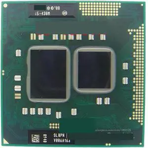 CPU c I5-430M Processor (3M Cache, 2.26GHz to 2.53GHz, I5 430M, SLBPN) PGA988 TDP 35W Laptop CPU Compatible PM55 HM57 HM55 QM57 Processing Unit