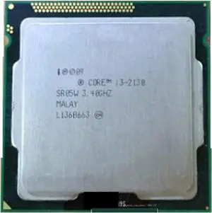 CPU c I3 2130 3M Cache 3.4 GHz LGA 1155 TDP 65W Desktop CPU Scattered Piece Processor I3-2130 Processing Unit