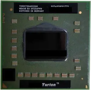CPU Processor T 64 X2 Teknologi Seluler RM-75 RM 75 RM75 2.2 GHz Dual-Core Prosesor CPU Dual-Thread TMRM75DAM22GG Soket S1
