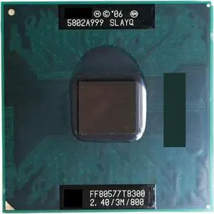 CPU CPU Laptop c 2 Duo T8300 CPU 3M Cache/2.4GHz/800/Dual-Core Laptop Processor for GM45