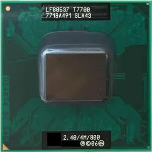 CPU c 2 Duo T7700 Notebook CPU Laptop Processor PGA 478 CPU