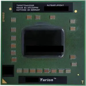 CPU T 64 X2 Mobile Technology RM-77 RM 77 RM77 2.3 GHz Dual-Core Dual-Thread CPU Processor TMRM77DAM22GG Socket S1