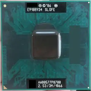CPU CPU Laptop c 2 Duo P8700 CPU Processor 3M Cache/ 2.53GHz /1066/Dual-Core Laptop Processor for