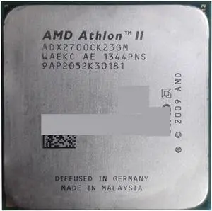 CPU A A X2 270 X2-270 3.4GHz Dual-Core CPU Processor ADX270OCK23GM Socket AM3 938pin Processing Unit