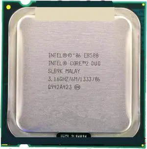 CPU c 2 Duo E8500 Processor 3.16GHz/6M/1333MHz Dual-Core Socket 775 Speedy Ship Out