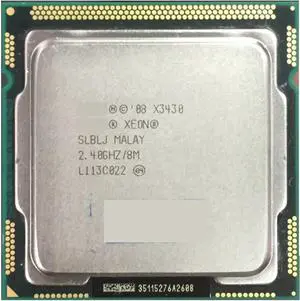 CPU forXeon Processor X3430 (8M Cache, 2.40 GHz) LGA1156 Desktop CPU 100% Working Properly Desktop Processor Welcome to Order