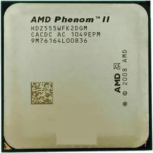 A ph II X2 555 3.2 GHz Dual-Core CPU Processor HDZ555WFK2DGM Socket AM3