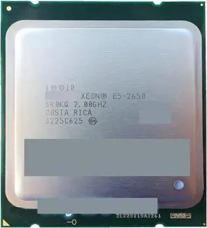CPU forXeon Processor E5-2650 E5 2650 SR0KQ C2 CPU 8 c 2.0G 20M C2 Octa c Desktop Processor Processing Unit