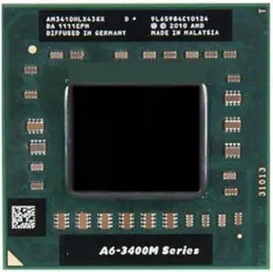 CPU A6-3410MX APU Radeon HD 6520G A6 3410MX Quad-Core A6-Series APU Processor A6 3400m Processing Unit