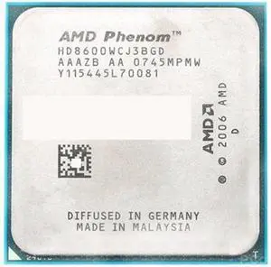 CPU A ph X3 8600 X3 8600 2.3GHz Triple c Processor Socket AM2/AM2+ 940-pin CPU, 95W L3=2M Welcome to Order