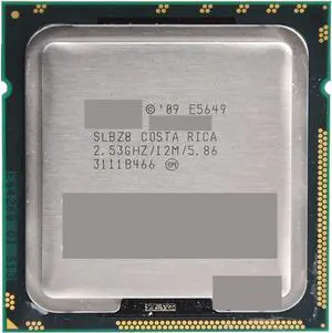 CPU E5649 E5649 CPU 2.53GHz 8MB Six c LGA1366 SLBZ8 Processor Welcome to Order