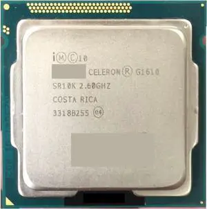 CPU ce Processor G1610 (2M Cache, 2.60 GHz) Dual-Core CPU LGA 1155 Properly PC Computer Desktop CPU Welcome to Order