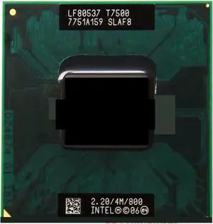 c Duo T7500 CPU (4M Cache,2.2GHz,800MHz FSB),Dual-Core Laptop Processor for 965 Chipset