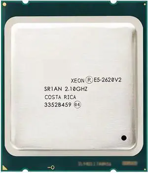 CPU E5 2620 V2 LGA 2011 CPU Processor 2.1Ghz 6-core and 12 Threads 80W E5-2620 V2 Support X79 Motherboard Processing Unit