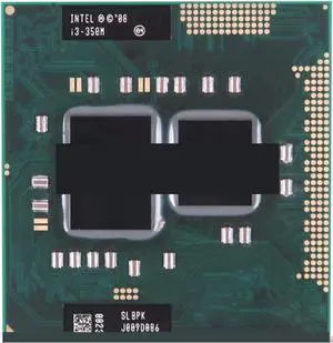 CPU c I3 350M 2.26GHz I3-350M Dual-Core Processor PGA988 Mobile CPU Laptop Processor Processing Unit