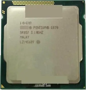 CPU P Processor G870 3.1G CPU Dual-Core LGA 1155 Working Properly Desktop Processor Processing Unit