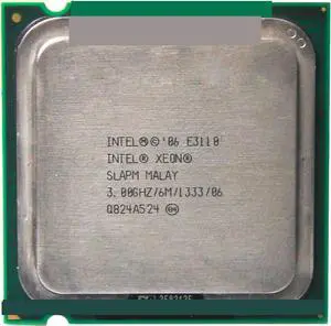 CPU forXeon Processor E3110 3.00GHz/6M/1333MHz Dual-Core Socket 775 Speedy Ship Out Equal to E8400