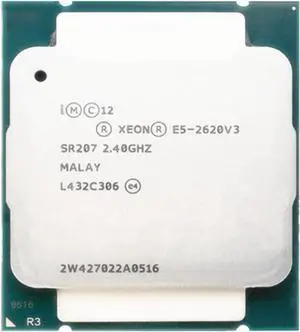 CPU Original E5-2620V3 E5-2620 V3 E5 2620V3 CPU Processor Six-core LGA2011-3 2.4GHZ 22nm 85W Scrattered Pieces Processing Unit