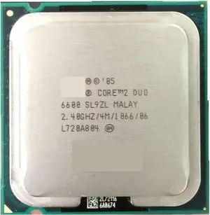 CPU E6600 Original Desktops CPU Processor 2M/2.4 GHz/1066 FSB LGA 775 Dual-CORE Processor Scrattered Pieces Welcome to Order