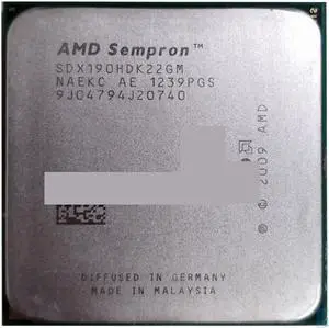 CPU A Sempron X2 190 2.5 GHz Dual-Core CPU Processor SDX190HDK22GM Socket AM3 Processing Unit