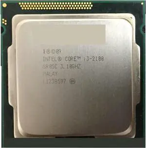 CPU c I3 2100 Processor 3.1GHz /3MB Cache/Dual c/Socket 1155 / Qual c/Desktop