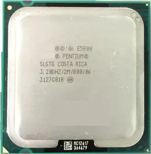 CPU PC Computer P Processor E5800 Dual-Core CPU LGA 775 100% Working Properly Desktop Processor Welcome to Order