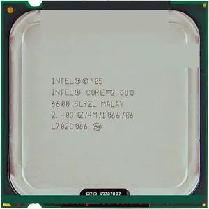 CPU c 2 Duo Processor E6600 2.40GHz 4M 1066MHz Dual-Core Socket 775 Speedy Ship Out