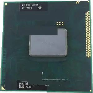 CPU Original c I3-2350M Processor (3M Cache, 2.3Ghz, I3 2350M, SR0DN) PGA988 TDP 35W, Laptop CPU Compatible HM65 HM67 QM67 Processing Unit