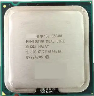 CPU PC Computer I P Processor E5300 Dual-Core CPU LGA 775 100% Working Properly Desktop Processor Welcome to Order
