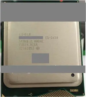 CPU Processor E5-2650 E5 2650 SR0KQ C2 CPU 8 c 2.0G 20M C2 Octa c Desktop Processor Welcome to Order