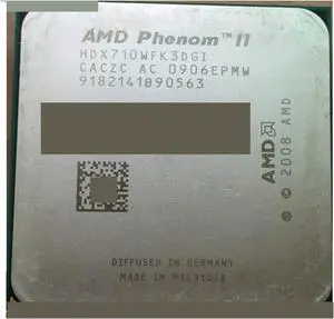 CPU A ph II X3 710 2.6GHz Socket AM3 938-pin Processor 95W Triple-Core 1.5M Desktop CPU in Stock 710 Can Work Welcome to Order